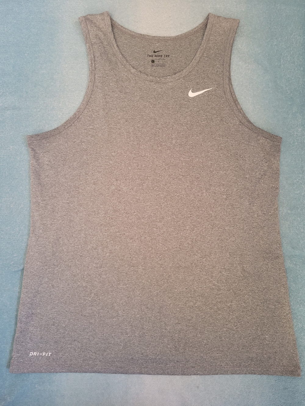Nike Men’s Dri-FIT Grey Tank Top